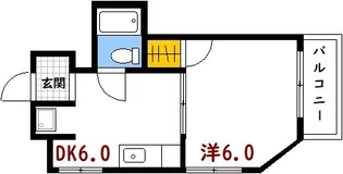 メゾンタツミ【4階】の間取り