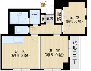STK茗荷谷【4階】の間取り