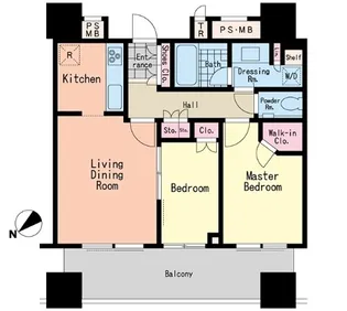 東京都千代田区富士見2【マンション】の間取り