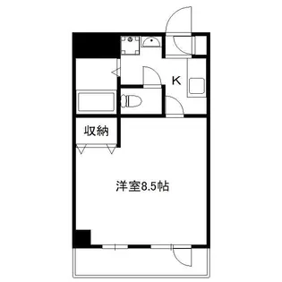 東京都練馬区中村北4【マンション】の間取り