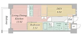 LiveCasa西宮【5階】の間取り