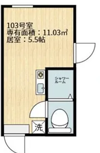 ルミエール堀切【1階】の間取り