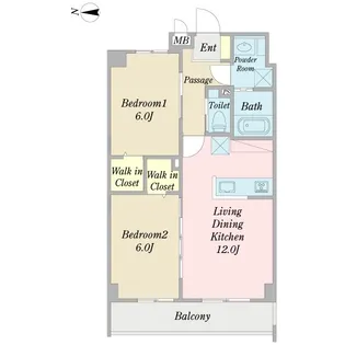 S・R・K【5階】の間取り