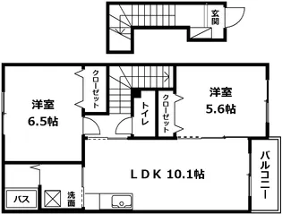 Casa Raffinato【2階】の間取り