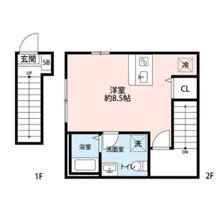 Keep Lagoon桜ヶ丘 A棟【2階】の間取り