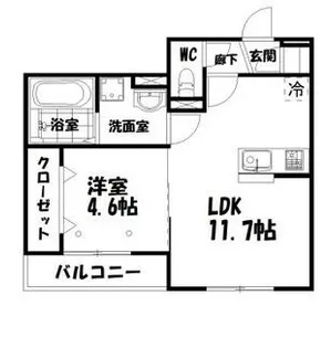D-Hills半田町【3階】の間取り