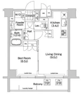 コンフォリア春日富坂【10階】の間取り