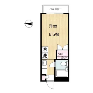 メゾンハヤマ【3階】の間取り