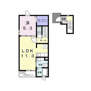 リジエール【2階】の間取り