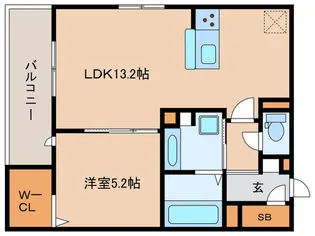 D-residence上甲子園【1階】の間取り