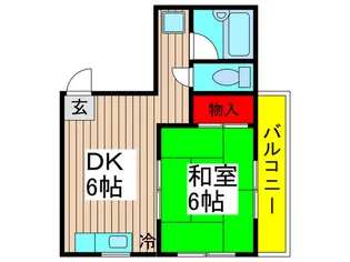 エムズマンション【3階】の間取り