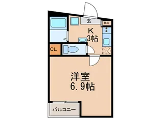 トライベッカ【1階】の間取り