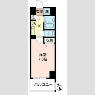 S-FORT本八幡Mairie【2階】の間取り