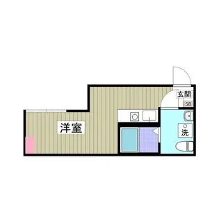 SAレジデンス川崎大師【1階】の間取り