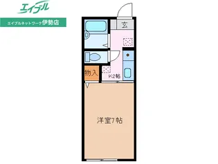 セジュールMORI【1階】の間取り