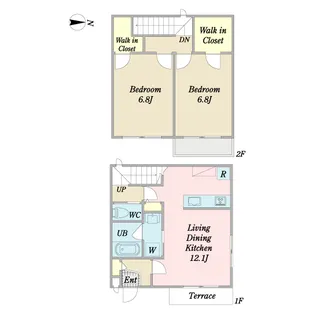 florista鎌倉IIの間取り