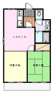 及川ビル【6階】の間取り