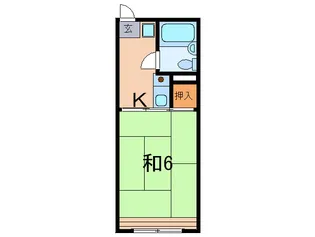 ハイツプチ【2階】の間取り