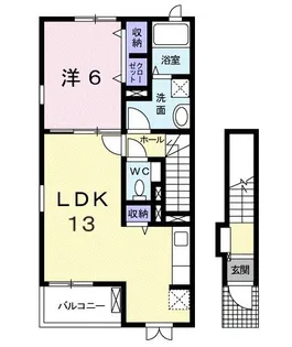 ベル・フィオーレ【2階】の間取り