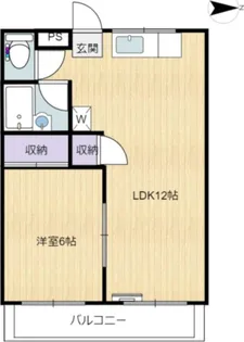 アネックス 太田市西本町 賃貸アパート【2階】の間取り
