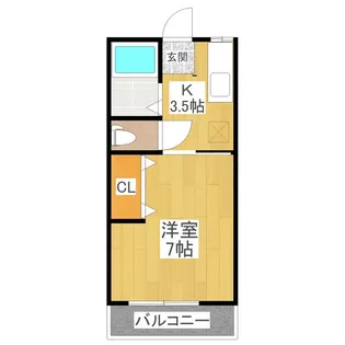 ルミエール(元今泉2)【1階】の間取り