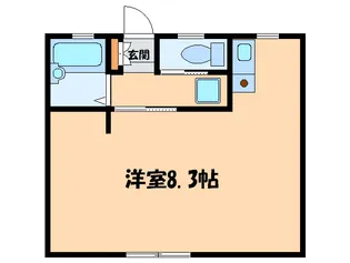 アドバンス日名【1階】の間取り