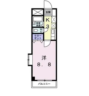 パークサイド【2階】の間取り