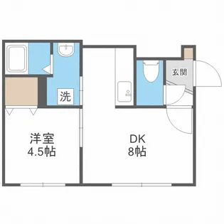 レグルス【2階】の間取り