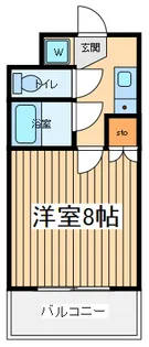 林マンション【2階】の間取り
