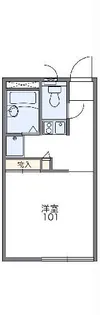 レオパレスMIYAMA【1階】の間取り