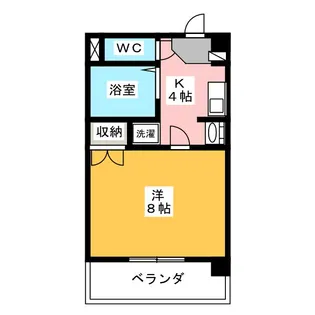 エトワール本郷【4階】の間取り