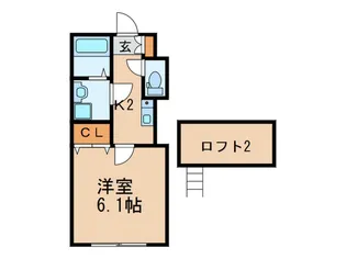 Memorie府中【2階】の間取り