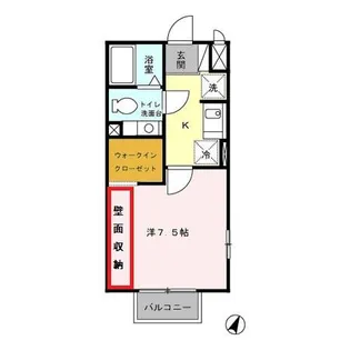 フローラ【2階】の間取り