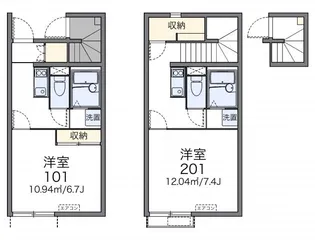 レオネクストNA【2階】の間取り