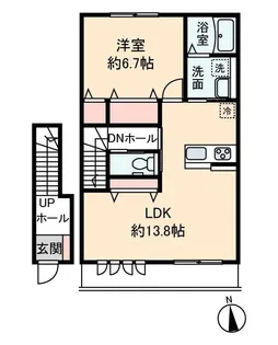 プロスパー・シップ【2階】の間取り