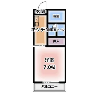 エクセルパーク【2階】の間取り