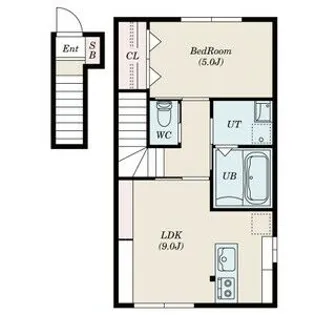 Liberte【2階】の間取り