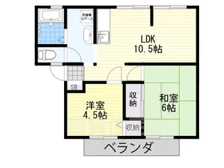 サンビーム元町【2階】の間取り