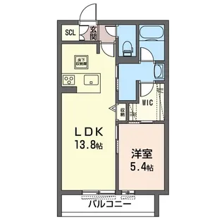 Soleil東十条【1階】の間取り