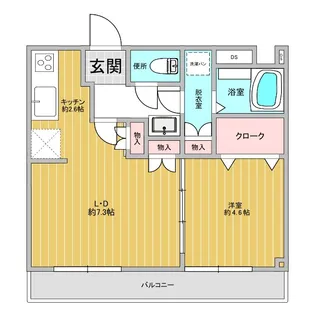 さかしたビルI【3階】の間取り