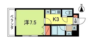 ハーモニー新高円寺【2階】の間取り