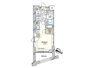 パークコート恵比寿【5階】の間取り