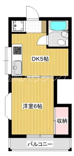 サンライズハイム【3階】の間取り