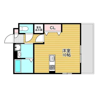 フラットヒル服部 B【2階】の間取り