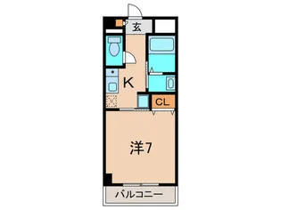 Enuz45【3階】の間取り