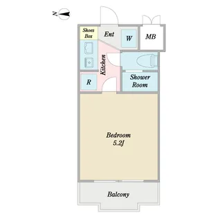 クレスタ船橋【2階】の間取り