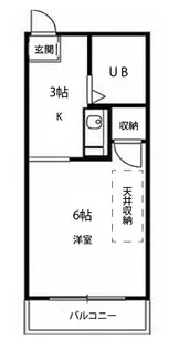 藤浪第2ハイム【2階】の間取り