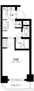 ロアール目黒本町【4階】の間取り