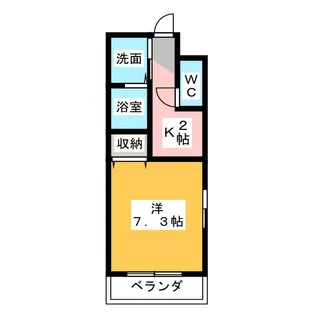 すまいるアンデリーナ【2階】の間取り