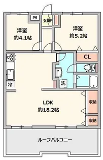 星川ダイヤモンドマンション【8階】の間取り